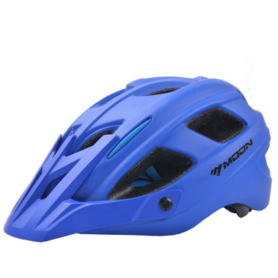 moon自行车一体成型骑行头盔山地公路自行车头盔